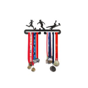 Mitalihenkari - pieni jalkapallo tyttöhahmoilla