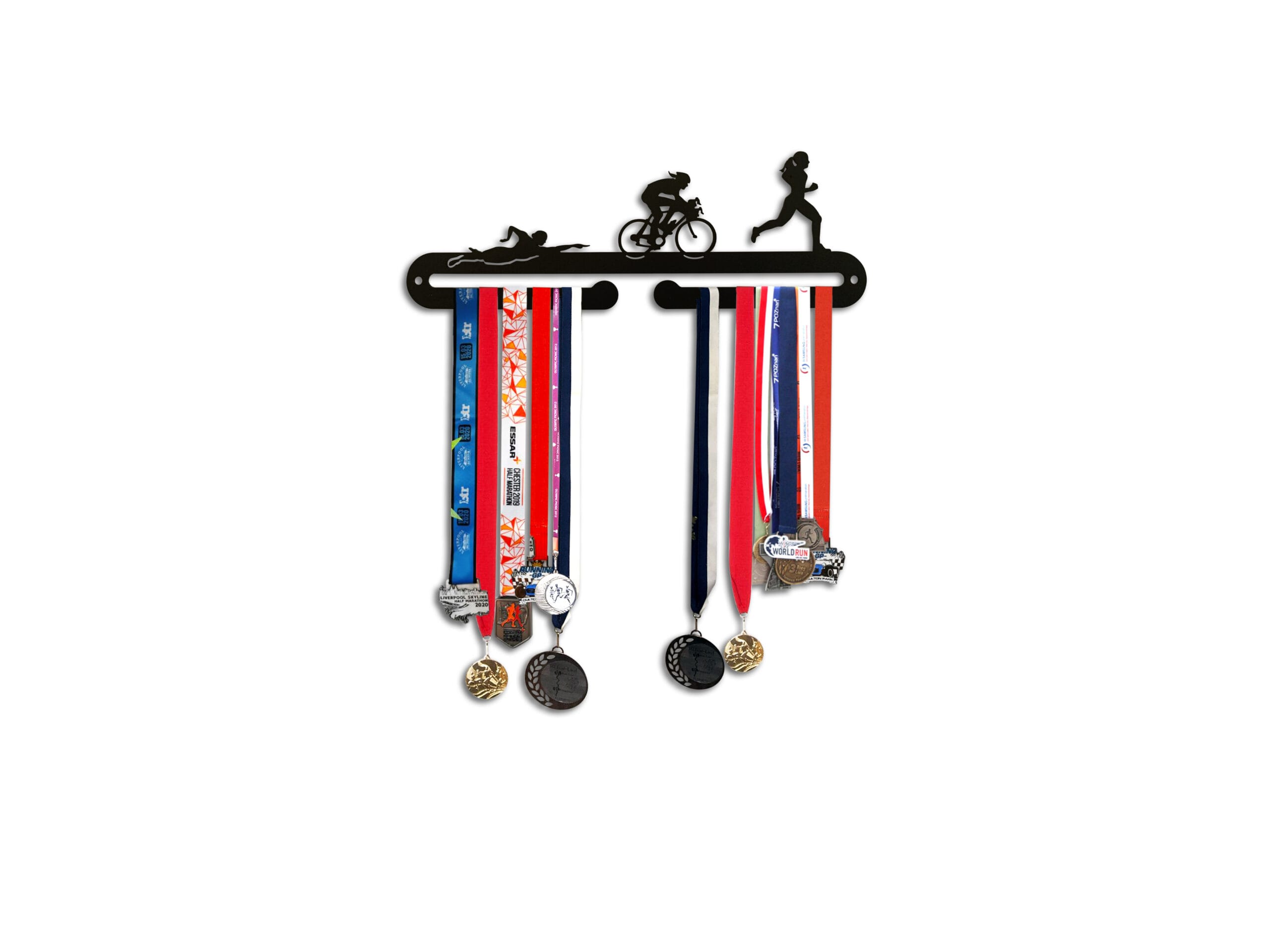 Mitalihenkari - triathlon naishahmoilla