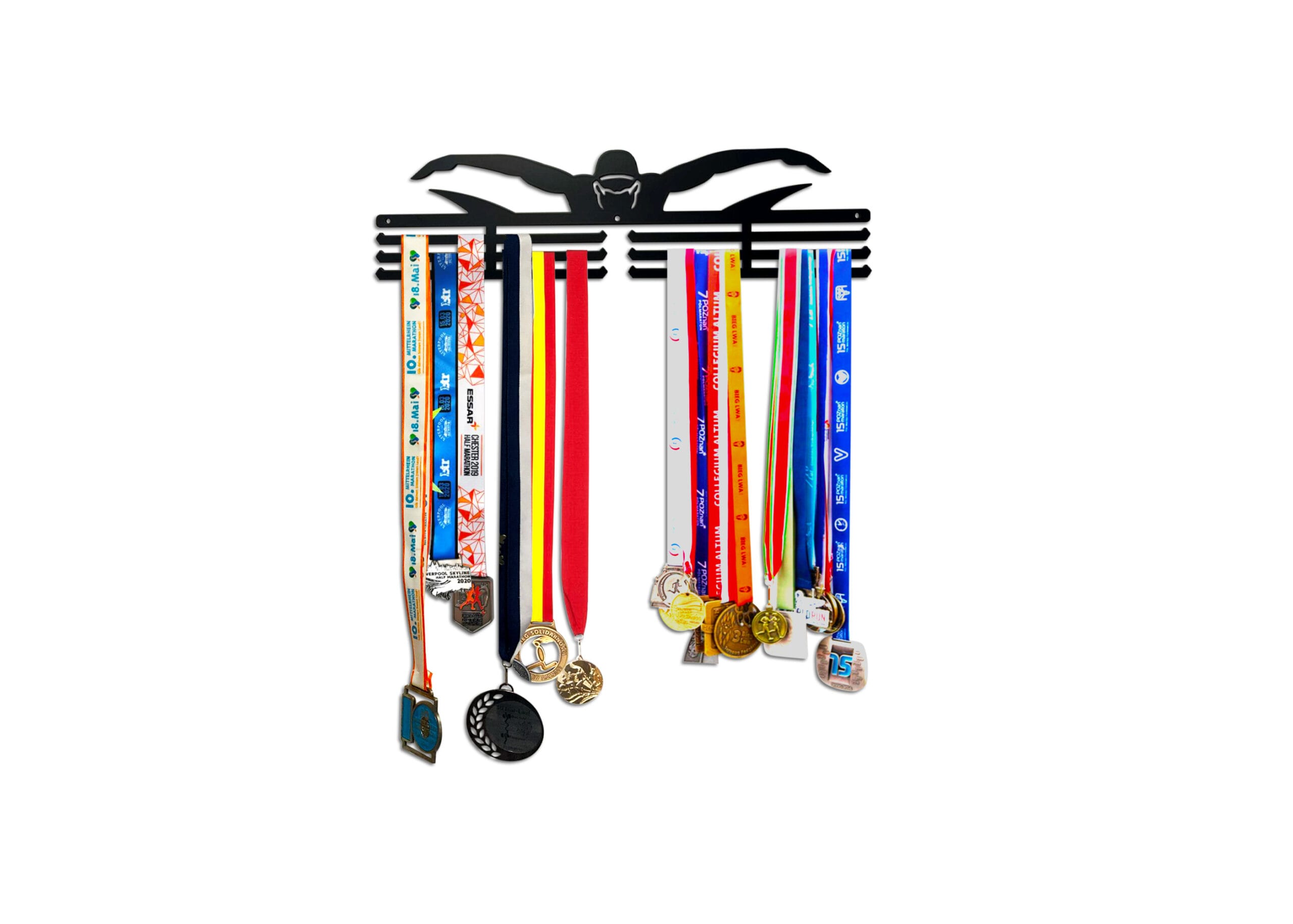 Mitalihenkari - Uinti jättimalli