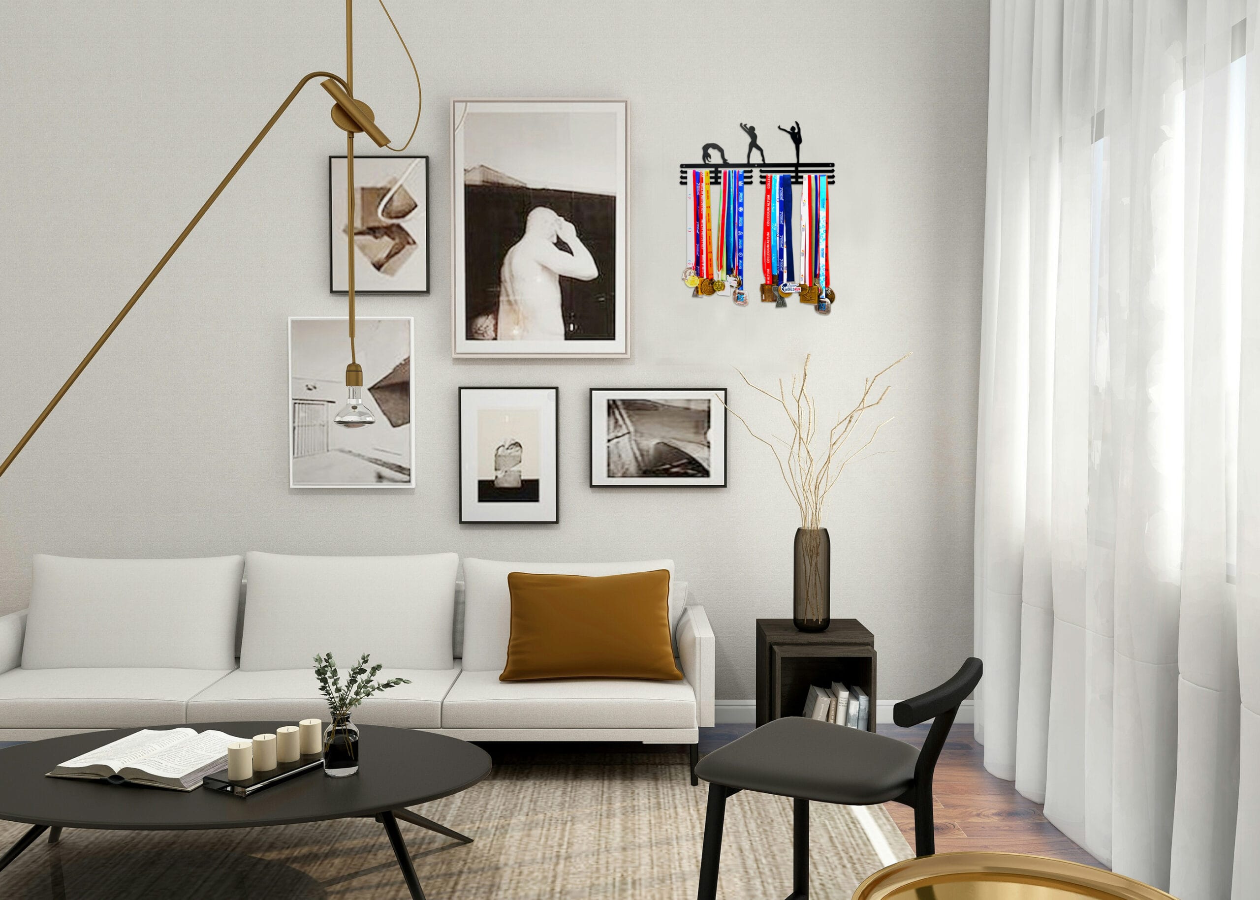 Mitalihenkari - Voimistelu jättimalli - Image 3